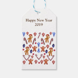 Zoete Feestdagen Aangepast Cadeaulabel