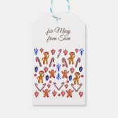 Zoete Feestdagen Aangepast Cadeaulabel (Achterkant)