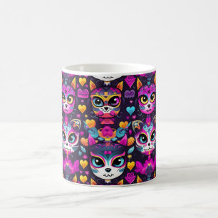 😻 Zoete Gatos de Muertos Fiesta Koffiemok