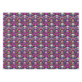 😻 Zoete Gatos de Muertos Fiesta Tafelkleed (Voorkant (Horizontaal))