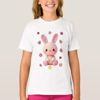 Zoete Gehaakte Konijn T-shirt