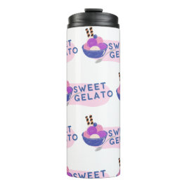 zoete gelato thermosbeker