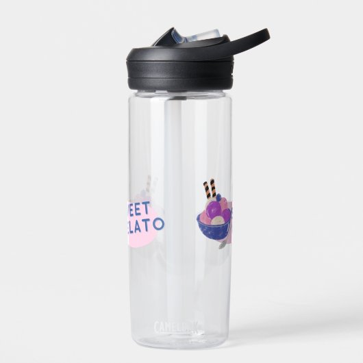 zoete gelato waterfles (Links)