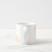 Zoete Gele Roos Espresso Kop (Achterkant)