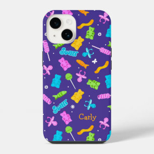 Zoete gelharige snoepjes iPhone 14 hoesje