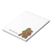 Zoete Gemberkoekmannen Notitieblok (Linkerzijde)