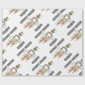 Zoete genen in DNA Replication Humor Cadeaupapier (Vlak)