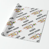 Zoete genen in DNA Replication Humor Cadeaupapier (Uitgerold)