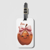 Zoete Geschenkappel Bagagelabel (Voorkant (verticaal))