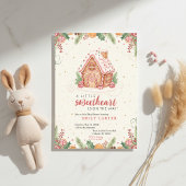 Zoete Gingerbread Baby Shower Kaart