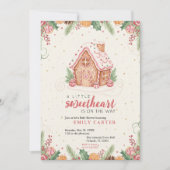 Zoete Gingerbread Baby Shower Kaart (Voorkant)