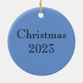 Zoete Glazen in lood zwaan Keramisch Ornament (Achterkant)