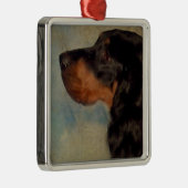 Zoete Gordon Setter Ornament (Rechts)