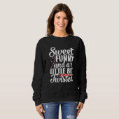 Zoete Grappige En Gedraaide Shirt Suikerstokken Ke (Voorkant volledig)
