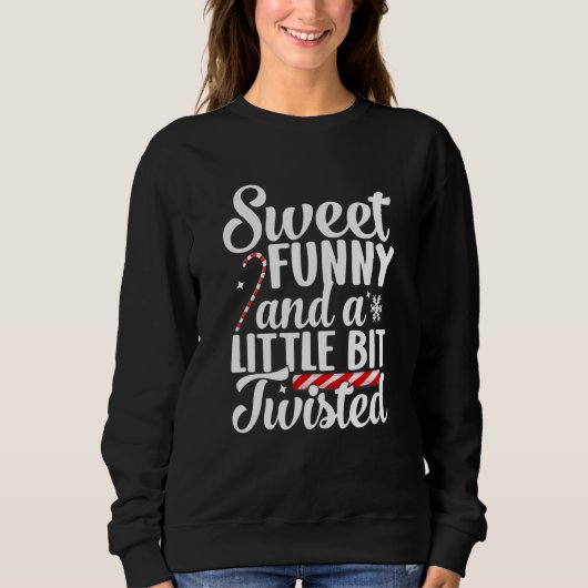 Zoete Grappige En Gedraaide Shirt Suikerstokken Ke (Voorkant)