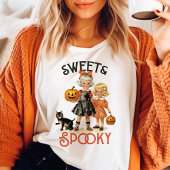 Zoete & Griezeld Griezeld Oude Halloween Tri-Blend Shirt