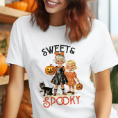 Zoete & Griezeld Griezeld Oude Halloween Tri-Blend Shirt