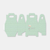 Zoete Grijze Kat met Ballonnen Gepersonaliseerde P Bedankdoosjes (Uitgevouwen)