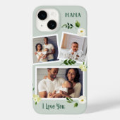 Zoete Groen Mama Custom Foto Gift Case-Mate iPhone Case (Achterkant)