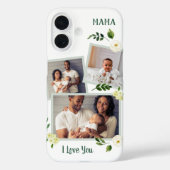 Zoete Groen Mama Custom Foto Gift Case-Mate iPhone Case (Achterkant)