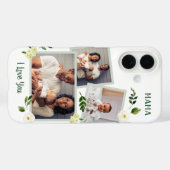 Zoete Groen Mama Custom Foto Gift Case-Mate iPhone Case (Achterkant (horizontaal))