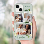 Zoete Groen Mama Custom Foto Gift Case-Mate iPhone Case