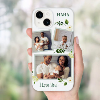 Zoete Groen Mama Custom Foto Gift Case-Mate iPhone 14 Hoesje