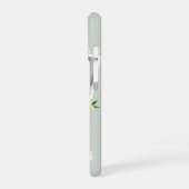 Zoete Groene Mama Hulpstuk met Foto iPhone 16 Hoesje (Linkerkant)