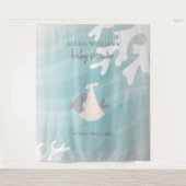 Zoete Haaienbaby Wandkleed (Voorkant)