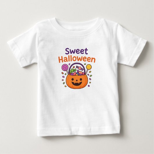 Zoete Halloween Moppertje Snoep Emmer Ontwerp (Voorkant)