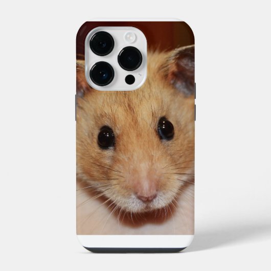 Zoete Hamster iPhone / iPad Hoesje iPhone 14 Plus Hoesje (Achterkant)