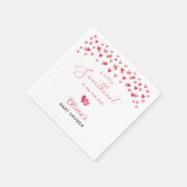 Zoete Hart Baby Shower Servet (Hoek)