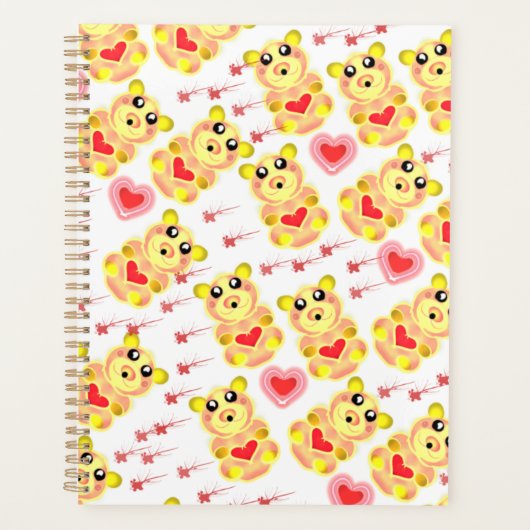 Zoete Hart Beer Nursery Patroon Planner (Voorkant)