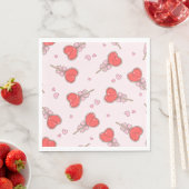 Zoete Hart Lollypop Patronen Servetten (Insitu)