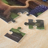 Zoete hart puzzel legpuzzel (Zijkant)