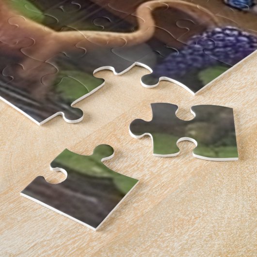 Zoete hart puzzel legpuzzel (Zijkant)