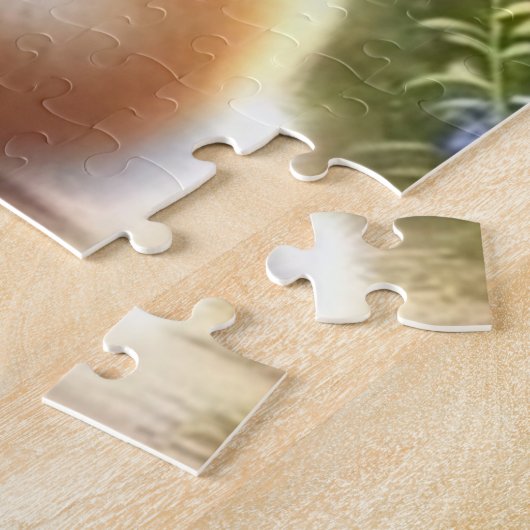 Zoete hart puzzel legpuzzel (Zijkant)