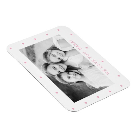 Zoete harten EDITABLE KLOR Custom Magnet Magneet (Rechterzijde)