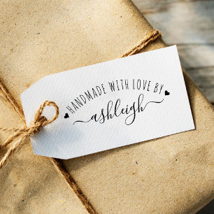 Zoete harten en Script-handleiding met liefdesnaam Rubberstempel