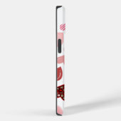 Zoete harten rond zoete snoepjes Case-Mate iPhone case (Achterkant / Rechts)