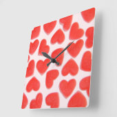 Zoete harten Roze klok (Hoek)