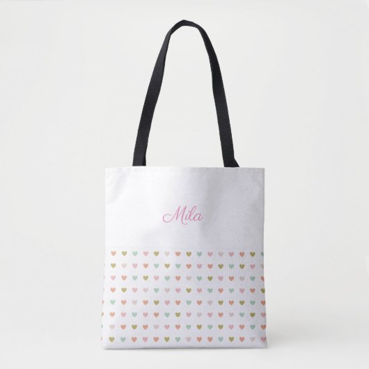 Zoete harten   tote bag (Voorkant)