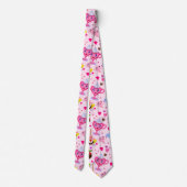 Zoete Harten vieren overal feest Stropdas (Achterkant)