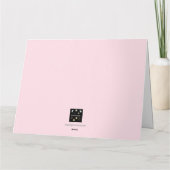 ZOETE HARTJES VALENTIJNSKAART KAART (Achterkant)