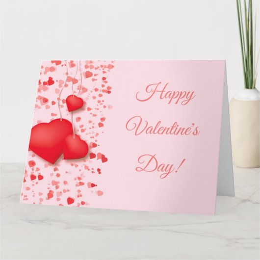 ZOETE HARTJES VALENTIJNSKAART KAART (Voorkant)