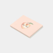 Zoete Hartperzik Post-it® Notes (Schuin)