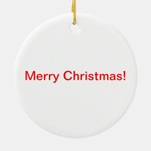 Zoete Hawaiaanse strand Kerstbal Keramisch Ornament (Achterkant)