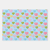 Zoete & Helder Donuts Donuts Serie Design 3 Inpakpapier Vel (Voorkant)