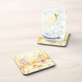 Zoete herfstwandeling in het bos bier onderzetter (Rechterzijde)