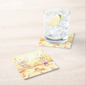 Zoete herfstwandeling in het bos kartonnen onderzetters (Insitu)